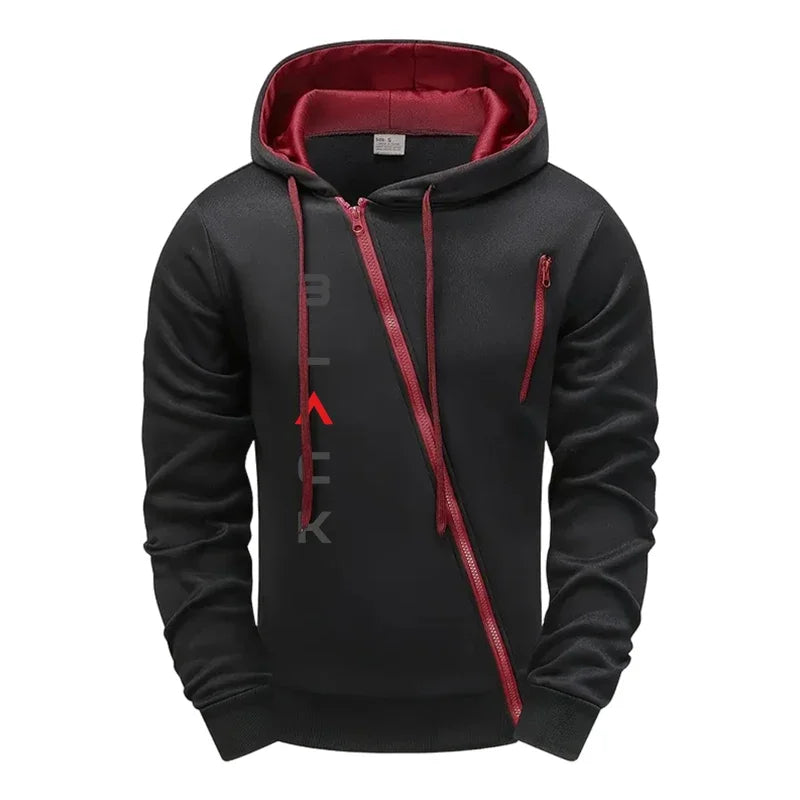 2025 Hot Sale Mens Tracksuit Hoodie Sweatpants Black Letter Print Zipper Jacket Jogger Pants Autumn Winter Casual Fashion Outfit Good Vibrations