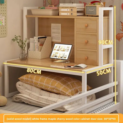 Bed computer desk bookshelf bedside table Good Vibrations