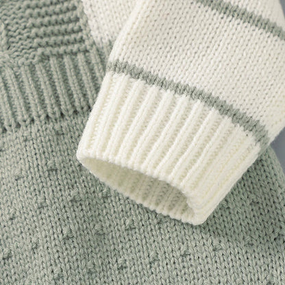 Baby Bodysuits Long Sleeve Spring Autumn Outwear Newborn Boy Girl Knitted Onesie Winter One Pieces Toddler Infant Unisex Clothes Good Vibrations