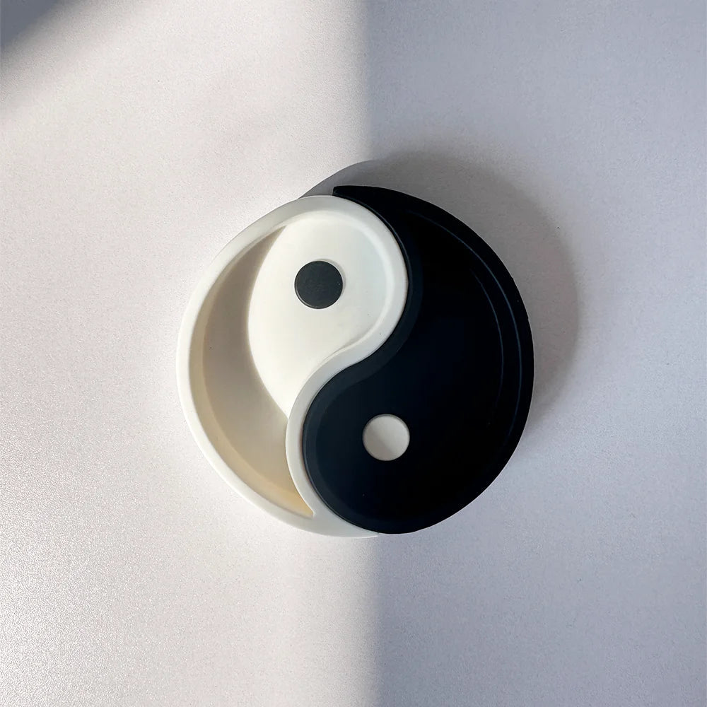 Tai Chi ashtray silicone Chinese style ashtray can be separated for easy and portable cleaning Good Vibrations Adult Super Store