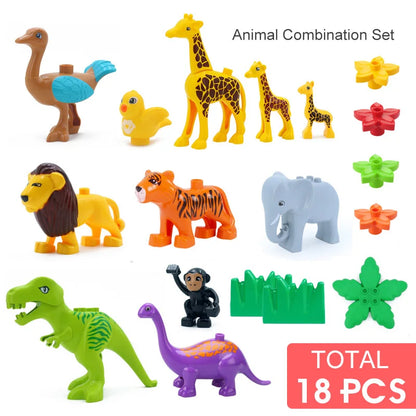 NEW Big Building Blocks For Toddlers Baby Large Classic Building Bricks Set Toys Kids Christmas Gift Compatible With Major Brand Good Vibrations