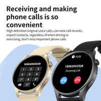 Fashion Digital Watches Smart Heart Rate Warning Waterproof Bluetooth Call Casual Wristwatch Game Clock Male reloj hombre Good Vibrations