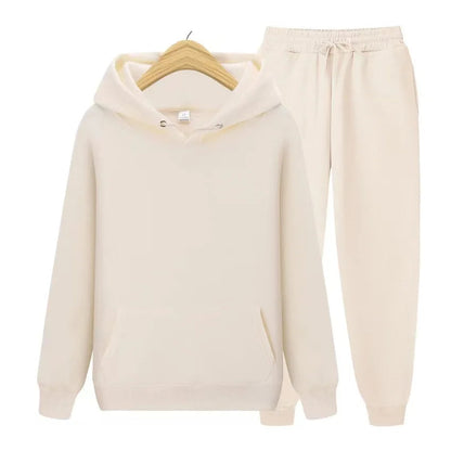 Jogging Women's Tracksuit Casual Women's Sports Suit Loose and Comfortable Daily 2024 Stripe Hoodie Two Piece Set Matching Sets Good Vibrations