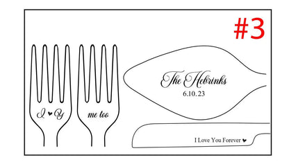 Personalized Wedding Cake Cutting Set Custom Engraved Gifts Wedding Gift For Bridal Shower Unique Anniversary Engagement Gift Good Vibrations