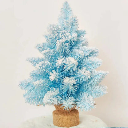 Artificial Pink Christmas Tree Mini Desktop Decoration 30cm/45cm/60cm Ornaments Trees Perfect For Home Garden Courtyard Decorate Good Vibrations