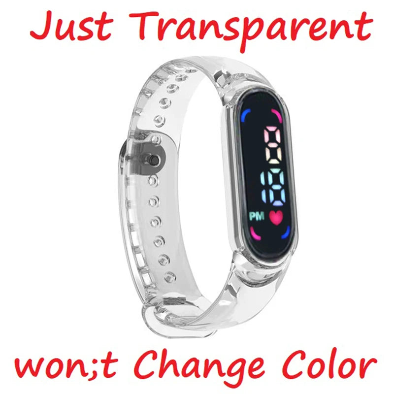 Mario Bros Children's Watches Action Figures Luigi Princess Peach Yoshi Bowser kids Sport Wristband Waterproof Digital Watch Toy Good Vibrations