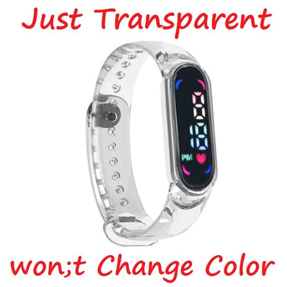 Mario Bros Children's Watches Action Figures Luigi Princess Peach Yoshi Bowser kids Sport Wristband Waterproof Digital Watch Toy Good Vibrations