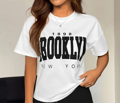Women's Casual Two-Piece Set • Women's Summer Short-Sleeve T-Shirt and Shorts Set • Stylish Shorts Good Vibrations