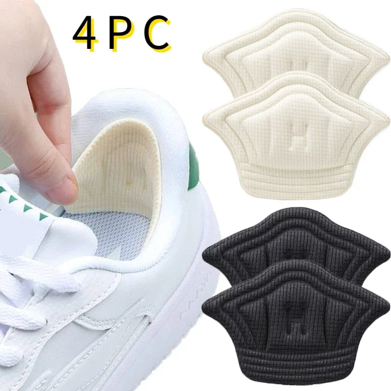 2pc/4pc Insoles Patch Heel Pads for Sport Shoes Pain Relief Antiwear Feet Pad Protector Back Sticker Good Vibrations