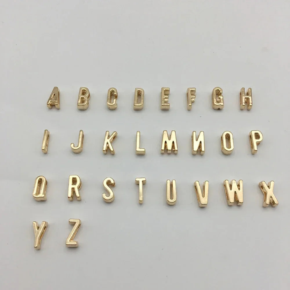 FSUNION New Arrival Fashion Tiny Initial Necklace Gold Silver Color Cut Letters Single Name Choker  For Women Pendant Good Vibrations