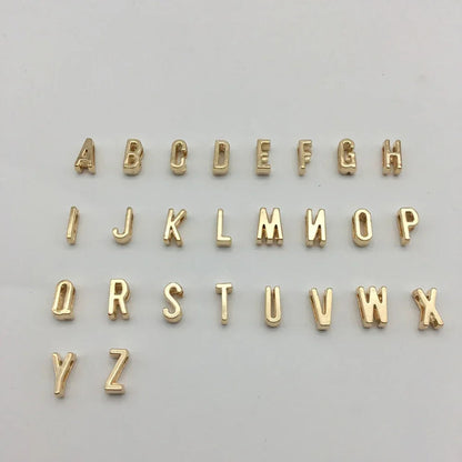 FSUNION New Arrival Fashion Tiny Initial Necklace Gold Silver Color Cut Letters Single Name Choker  For Women Pendant Good Vibrations