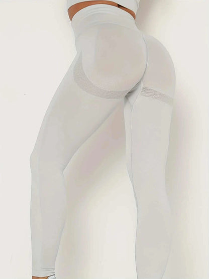 Seamless Butt Lifting Workout Leggings for Women High Waist Yoga Pants Compression Contour Tights Good Vibrations