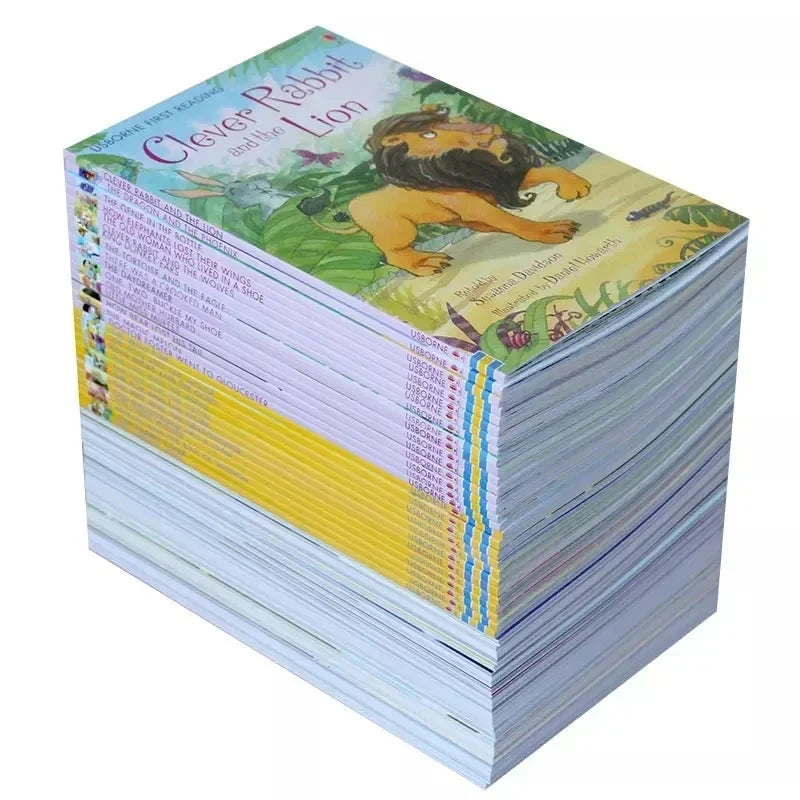 The Usborne 1st 2nd 3rd 4th Reading Collection Library English Picture Book Learning Education Help Children Grow As A Reader Good Vibrations