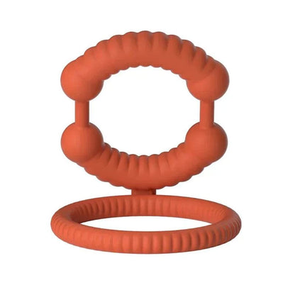 Semen Lock Ring Male Masturbator, Silicone Chastity Penis Ring, Adult Sex Toy for Men.