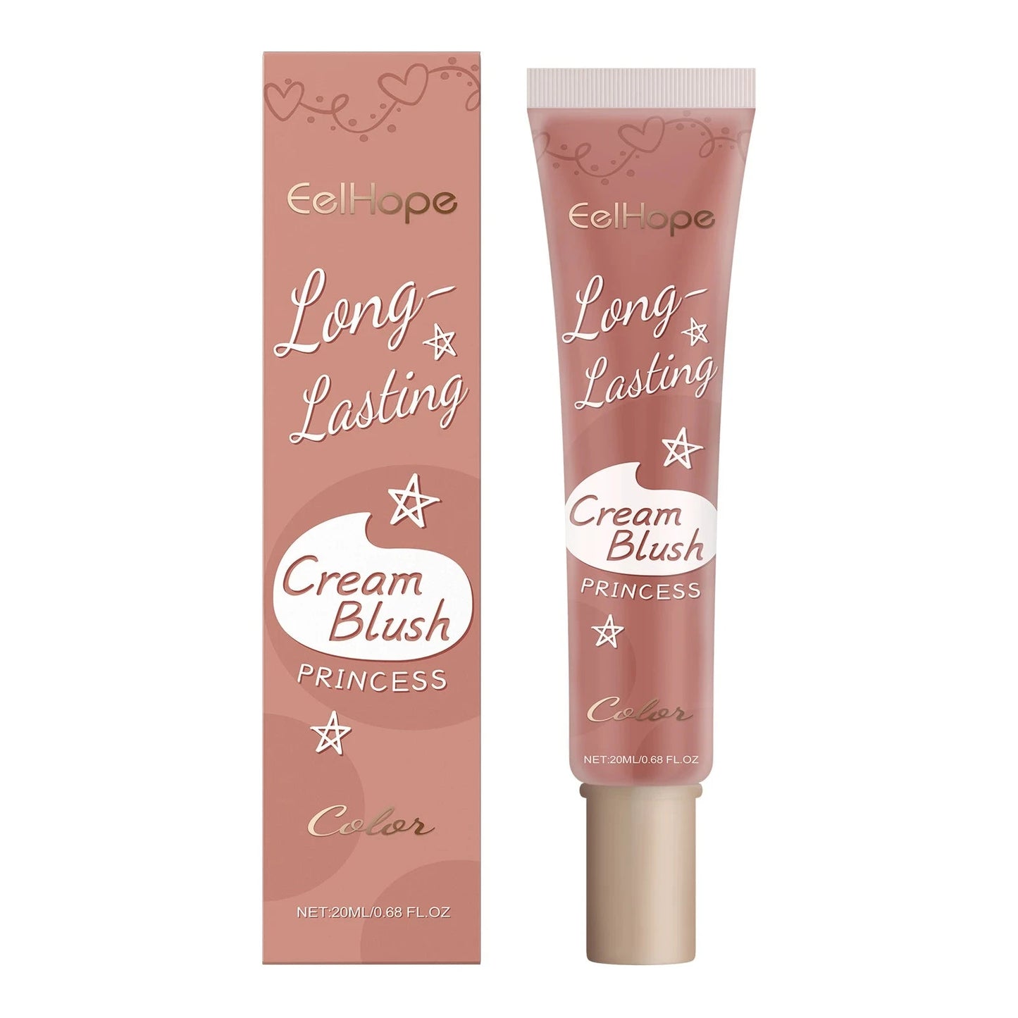Blush Cream - Highly Pigmented, Long-Lasting, Smudge-Proof, Fine-Textured, Natural, Lightweight, Moisturizing Blush Cream Good Vibrations