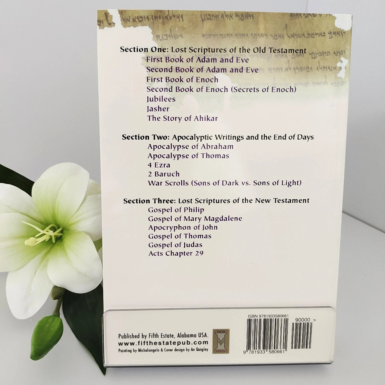 THE LOST BOOKS OF THE BIBLE Theme Religious Ancient Texts Collection Historical Christian Literature Good Vibrations