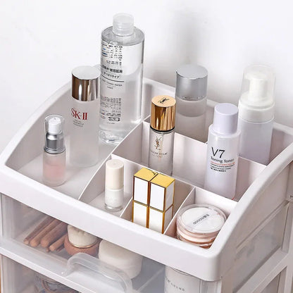 Make Up Case Jewelry Container Box Makeup Organizer Drawers Plastic Cosmetic Storage Box Makeup Brush Holder Organizers Good Vibrations