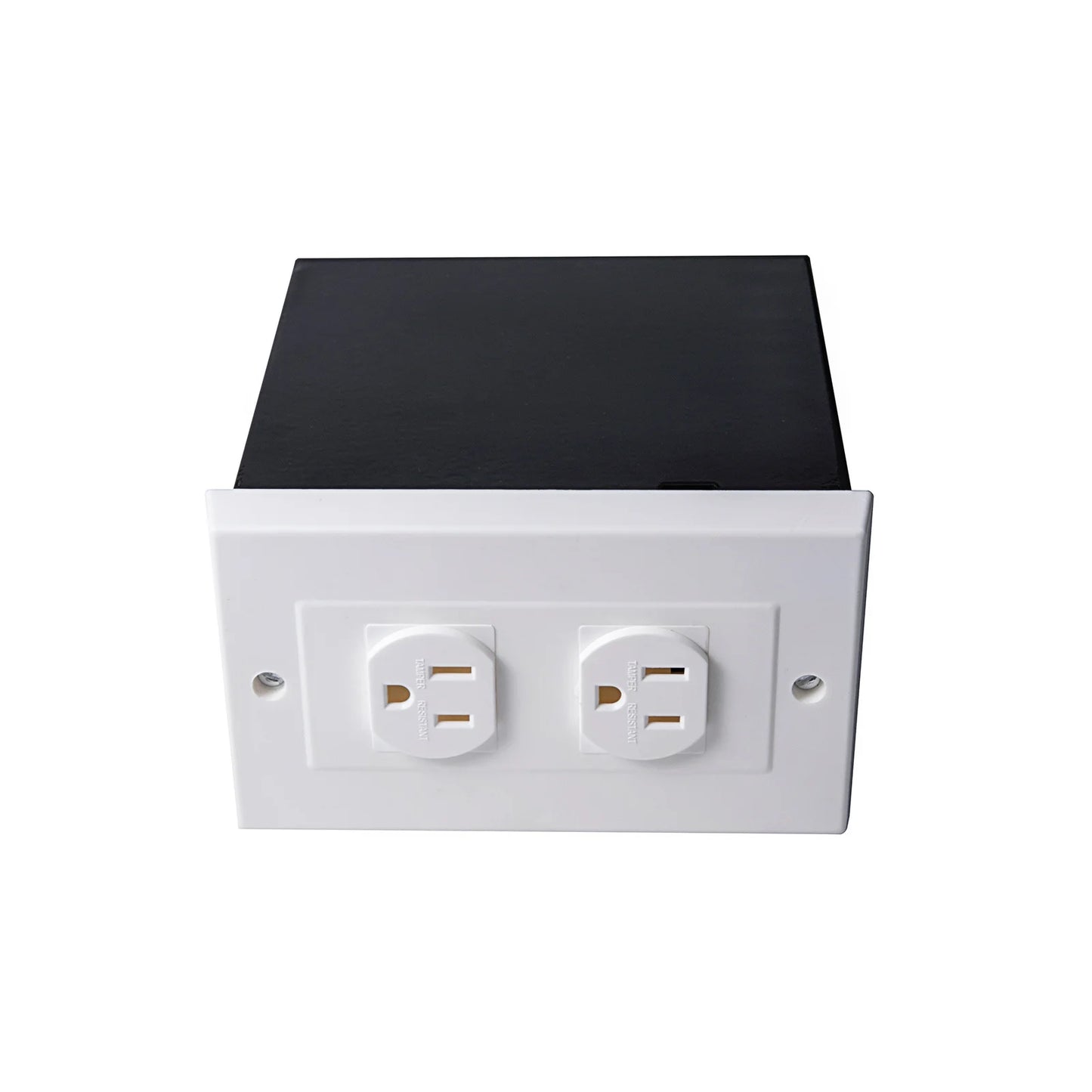 1PC Imitation Double US Plug American Standard Socket Wall Safe Security Secret Hidden Stash Box Store Jewelry, Valuables, Cash