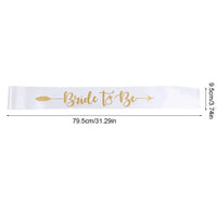 Bride Tribe Bridesmaids Sashes Set for Bridal Shower Decorations Wedding Favors Bachelorette Party Supplies Bride to be Gift Good Vibrations