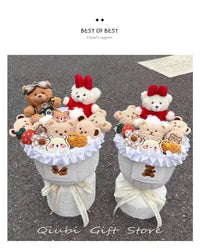 Birthday Gifts for Girlfriend - Cute Doll Bouquet Flowers, Lovely Surprise Present Idea for Her Special Day Good Vibrations