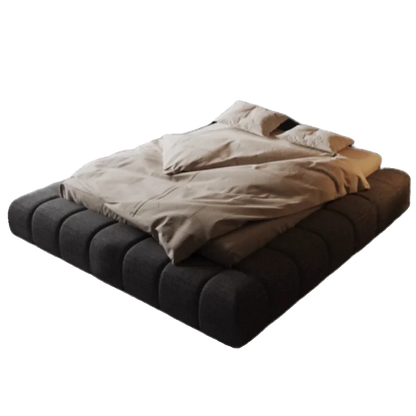 Frame High End Bed Aesthetics Tatami Minimalist Wedding Confortable Bed Master Bedroom Fashionable Design Muebles Furniture Good Vibrations