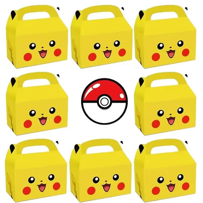 Pokemon Birthday Party Supplies Pikachu Decoration Banner Balloons Tableware Set Plates Napkins Baby Shower Children's Toy Gifts Good Vibrations