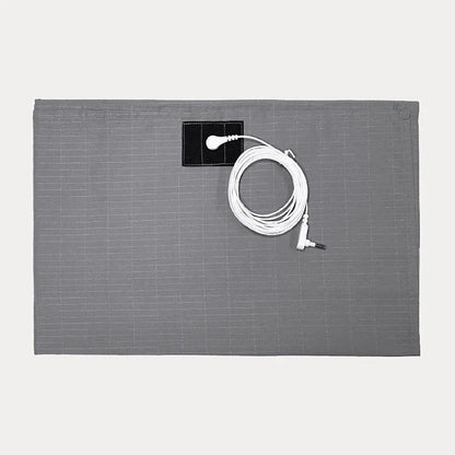 Grounding Sheet Soft  Earthing Sheet Grounding Bed Sheet With Cord 95% Cotton And 5% Soft Silver Thread For Healing Sleep Good Vibrations