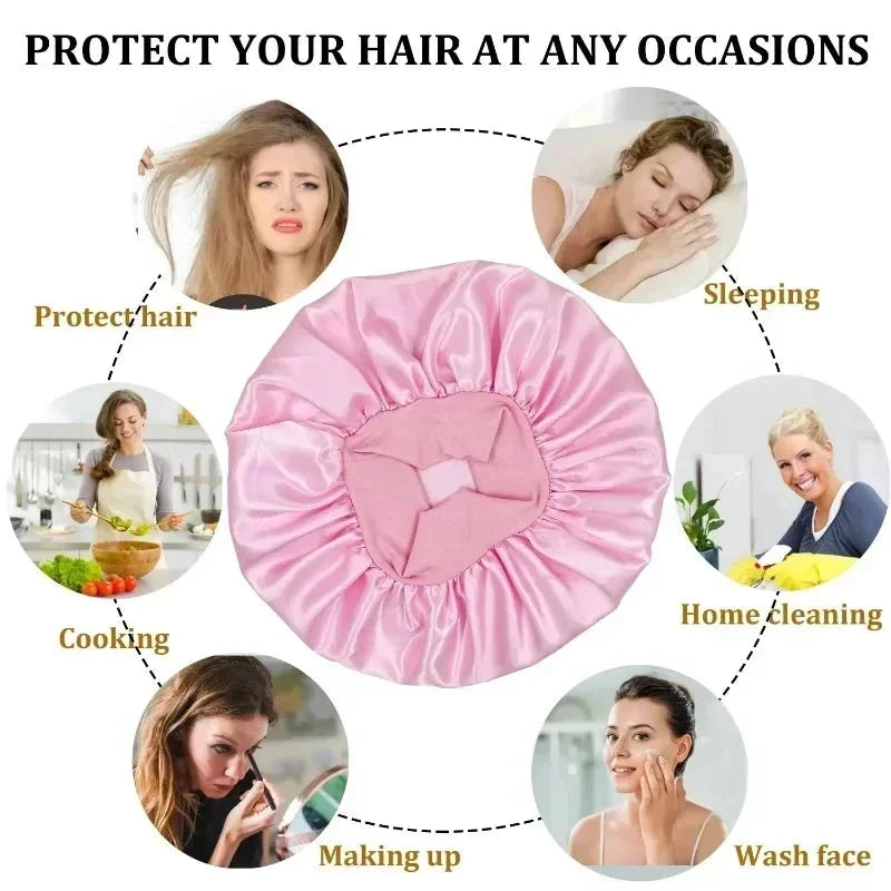 Heatless Curling Rod Headband Night Cap No Heat Hair Curler Hair Rollers Soft Curlers Lazy Curls Sleeping Bonnet Styling Tools Good Vibrations