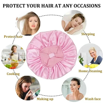 Heatless Curling Rod Headband Night Cap No Heat Hair Curler Hair Rollers Soft Curlers Lazy Curls Sleeping Bonnet Styling Tools Good Vibrations