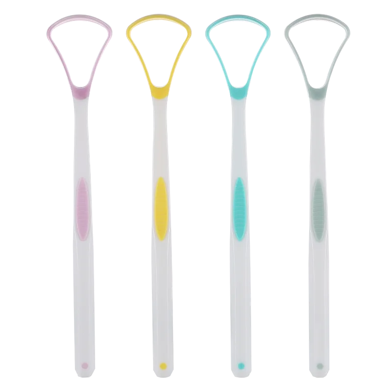 Tongue Scraper Cleaner for Adult Kid,Tongue Brush for Fresh Breath Dental Eliminate Bad Breath in Seconds Oral Care Tool Good Vibrations