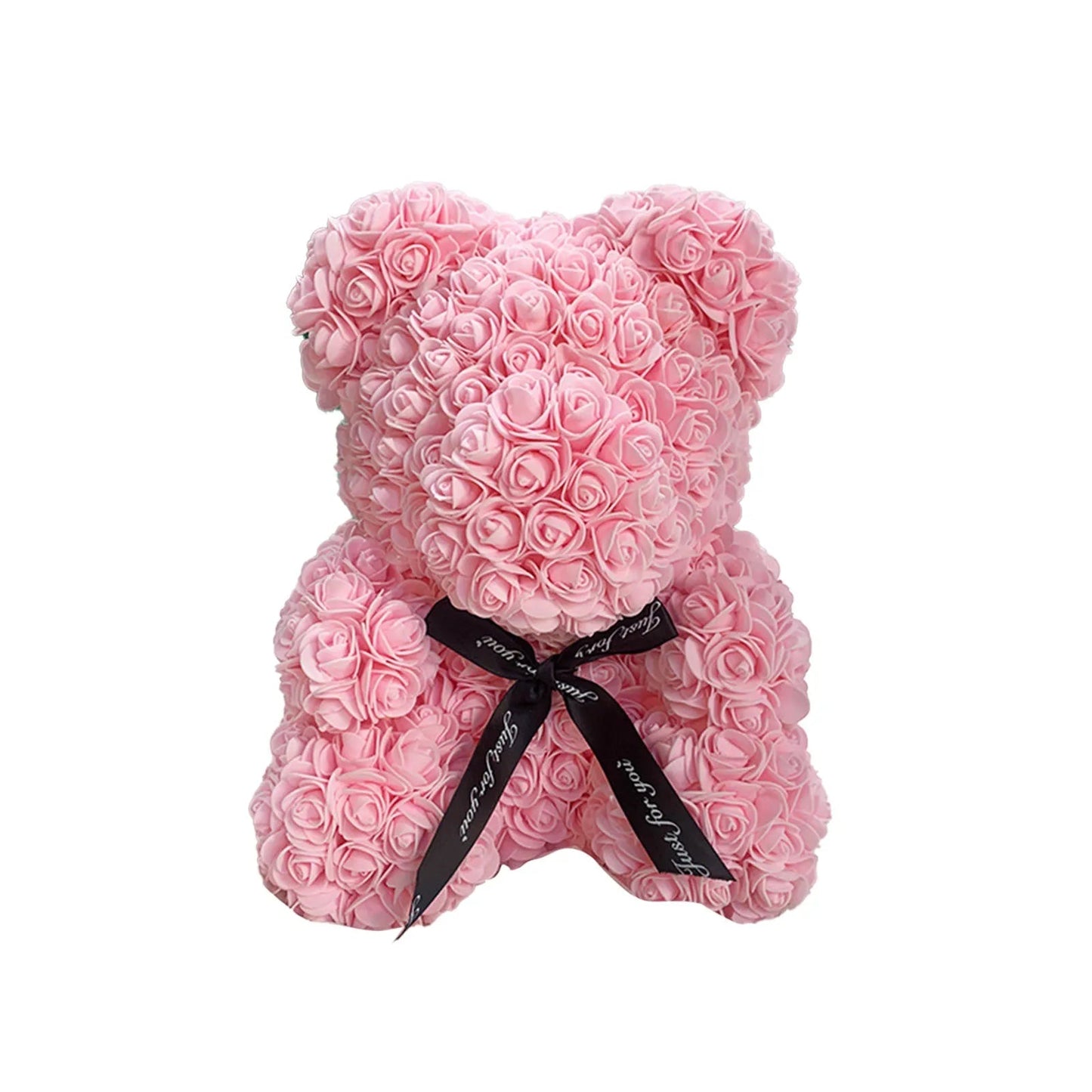 Rose Bear NEW Valentines Day Gifts 25cm Flower Bears Artificial Floral Decorations Mother' DAY Gift For Girlfriend Festival And Good Vibrations
