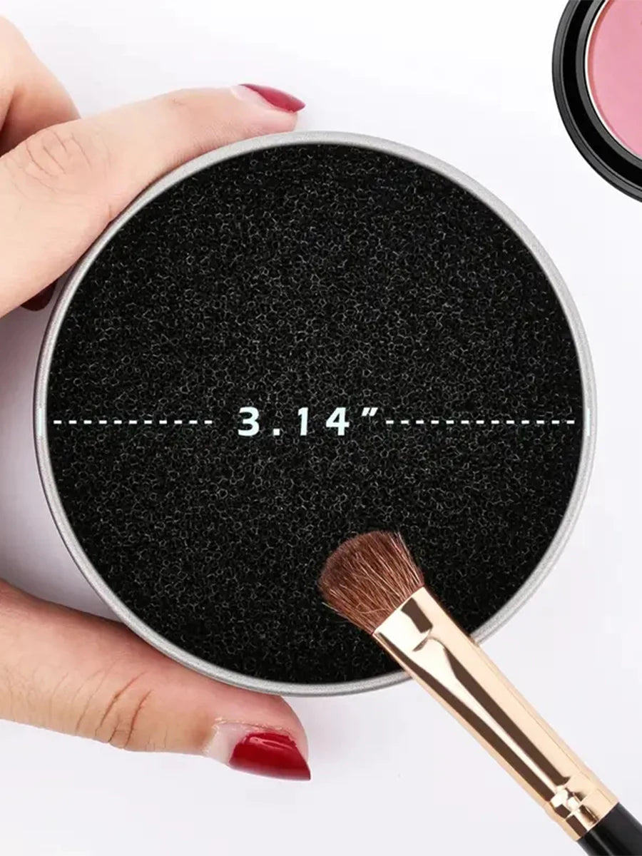 Makeup Brushes Cleaner Sponge Dry Cleansing Make Up Brushes Cleaner Eye Shadow Eyebrow Blush Color Removal For Outdoor Travel Good Vibrations