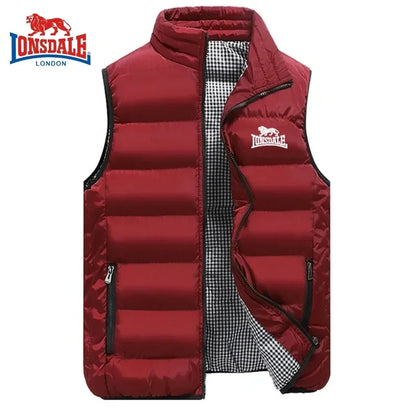 Men's Embroidery Brand High Quality Warm Vest Vest, Autumn and Winter Luxury Fashion Brand, Sleeveless Outdoor Windproof Jacket Good Vibrations