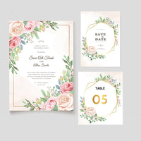 50pcs Personalized Print Wedding Invitation Insert Reception Reply RSVP Wishing Well Table Card Thank You Cards Menu IC101 Good Vibrations