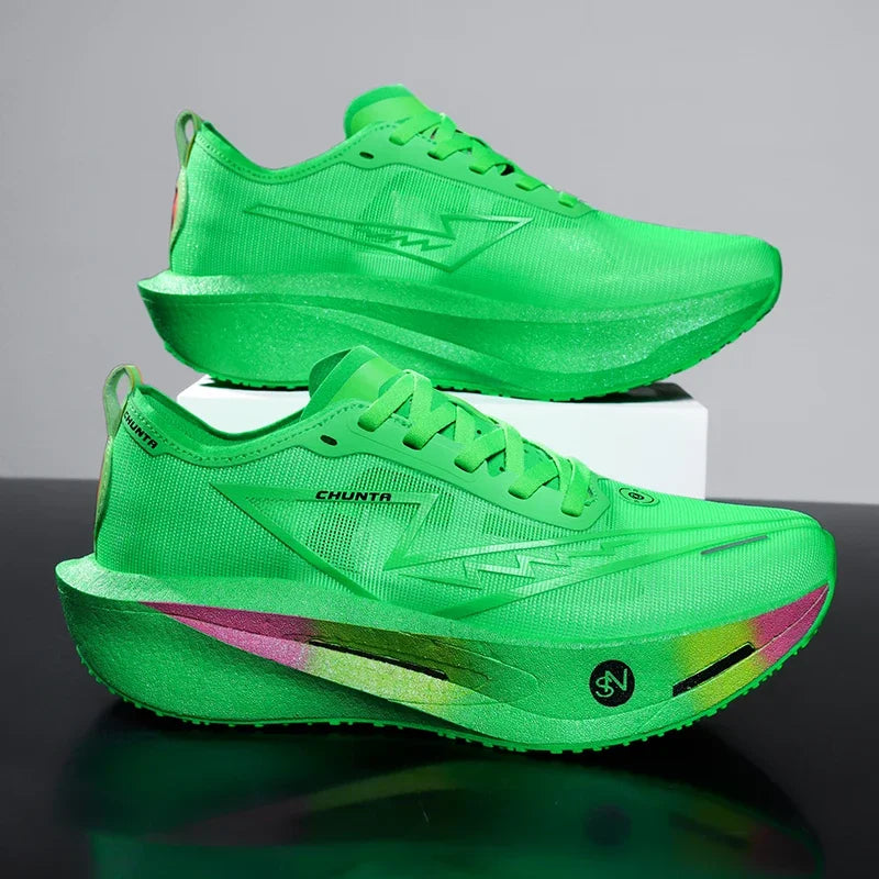 Running Shoes Speciality Carbon Board Marathon Men Sports Breathable Lightweight Women's Comfortable Athletic Sneakers Good Vibrations