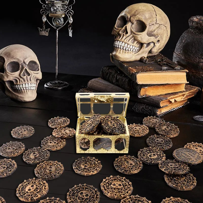 Pirate Captain Cosplay Costume Props Hat Hook Skeleton Eye Patch Kids Favors Gift Toy Pirate Party Halloween Decoration Supplies Good Vibrations