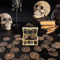 Pirate Captain Cosplay Costume Props Hat Hook Skeleton Eye Patch Kids Favors Gift Toy Pirate Party Halloween Decoration Supplies Good Vibrations