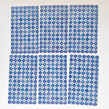 78 Pcs Tarot Cards Drawn with Ball Pens Printed on 350GSM Double-embossed Cardstock 12*7cm Rediscovered Classic Tarot Deck Good Vibrations