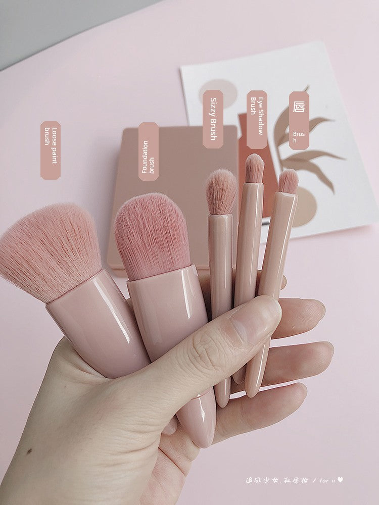 Morandi Box Girlish Portable Makeup Brush Set Good Vibrations