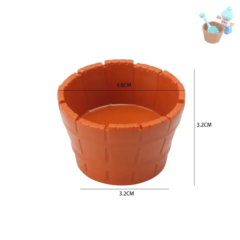 Big Building Blocks Play House Furniture Accessories Indoor Utensil Bed Compatible Large Bricks Assemble Toys Children Kids Gift Good Vibrations