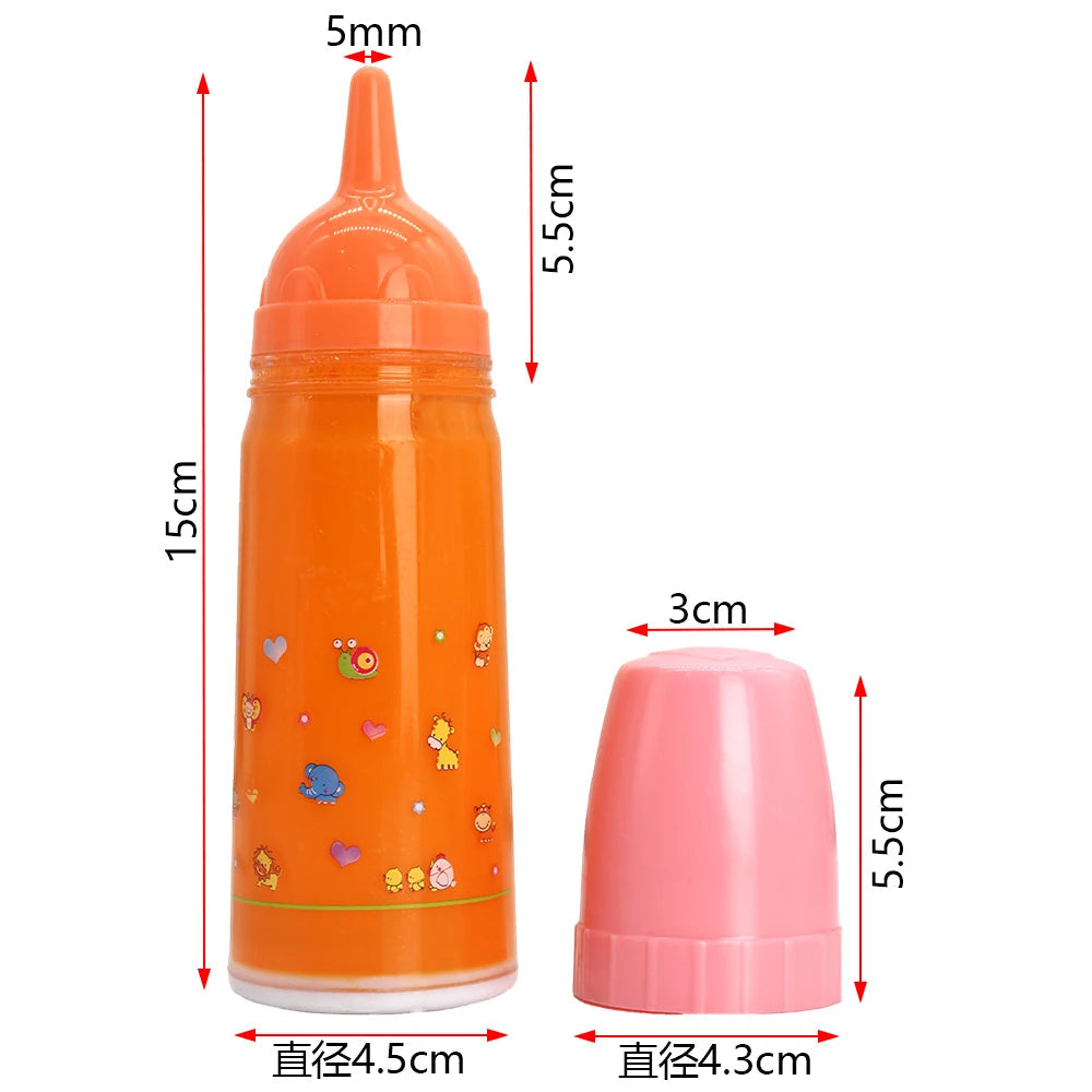 Baby Disappearing Doll Feeding Set Wear For Reborn Baby Doll, Multiple Baby Doll Accessories, Children Best Birthday Gift. Good Vibrations