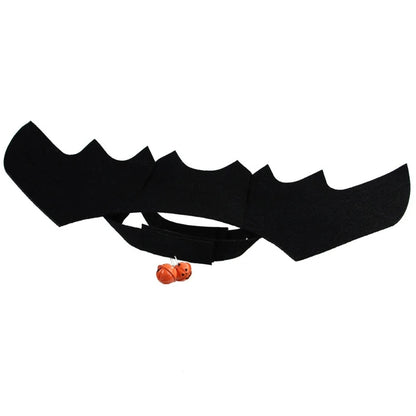 Halloween Cat Costumes Pet Clothes Black Bat Wings Harness Costume Cute Pet Bat Chest Strap for Cat Dog Halloween Party Cosplay Good Vibrations