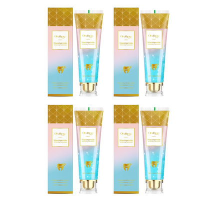 Niacinamide Whitening Toothpaste Remove Yellow Teeth Smoke Stains Improve Oral Smell Breath Fresh Tooth Bleaching Care Product Good Vibrations