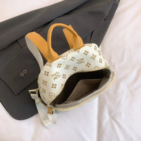 2025 Designer Backpack Women, Lightweight Large Capacity Travel Rucksack, Chic Minimalist School Bag for Casual Street Style Good Vibrations