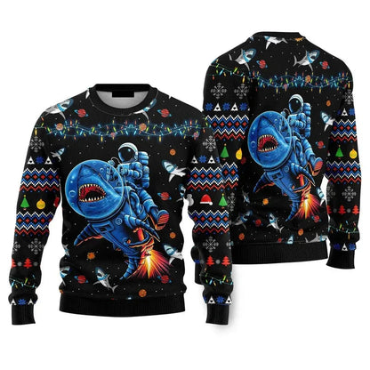 Fashion Santa Claus Beer Ugly Christmas Sweater For Men Clothing 2026 New Year Hoodie Streetwear Holiday Party Sweatshirts Good Vibrations