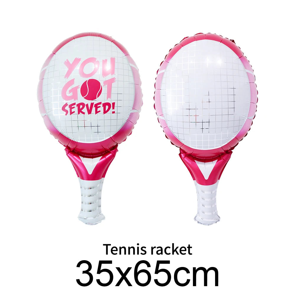 Tennis Party Supplies Paper Plate Napkin Cup Tableware for Boys Baby Shower Tennis Ball Sports Themed Party Birthday Decoration Good Vibrations