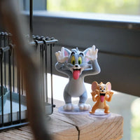 52toys New Product Tom And Jerry Mental State Tasting Blind Box Office Desktop Decoration Model Birthday Gift Children'S Gift Good Vibrations