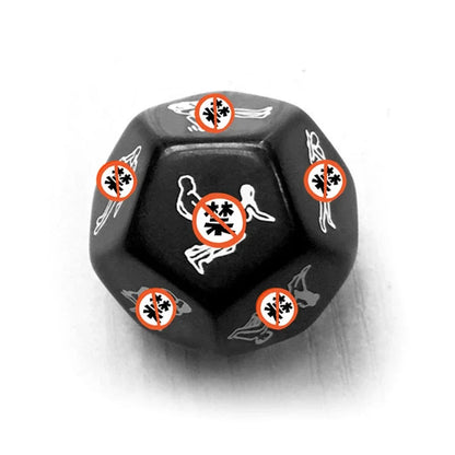 Sex Toys For Couples Women Adult Game Funny Sex Dice 6/12 Sides Romance Love Humour Gambling Erotic Crap Dice Bar Christmas Gift Good Vibrations Adult Super Store
