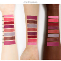 1PC Sexy Pink Women's Lipstick 16 Colors Lasting Waterproof Liquid Pencil Matte Liquid Lipsticks Makeups Non-Stick Cup Lip Gloss Good Vibrations