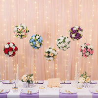 Artificial Flowers Silk Rose Flowers for Wedding Centerpiece Party Birthday Anniversary Floral Arrangement Flower Ball Decor Good Vibrations